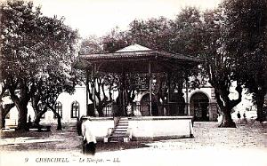 CHERCHELL - LE KIOSQUE EN 1922